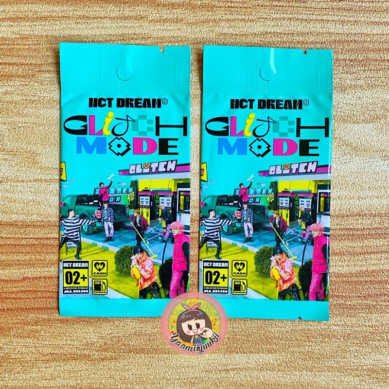 [READY] NCT DREAM TRADING CARD TC GLITCH MODE GLIMO VERS B SEALED