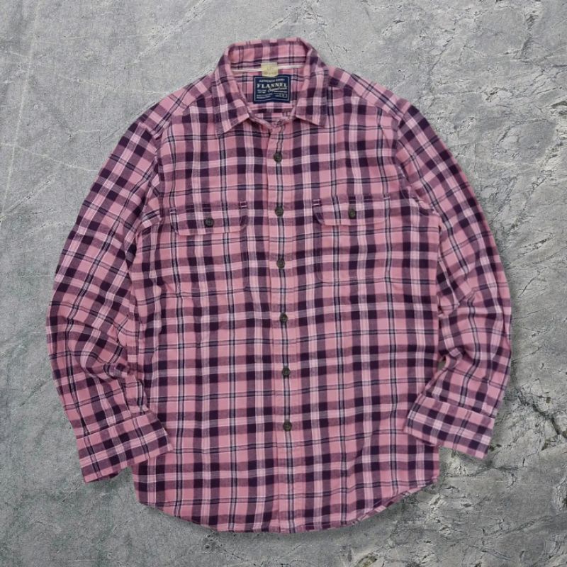 UNIQLO KEMEJA PLAID FLANNEL VETERANO