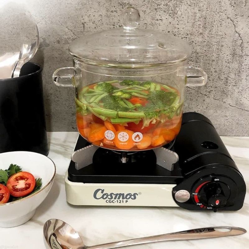 Panci Kaca Fenomenal Borosilicate