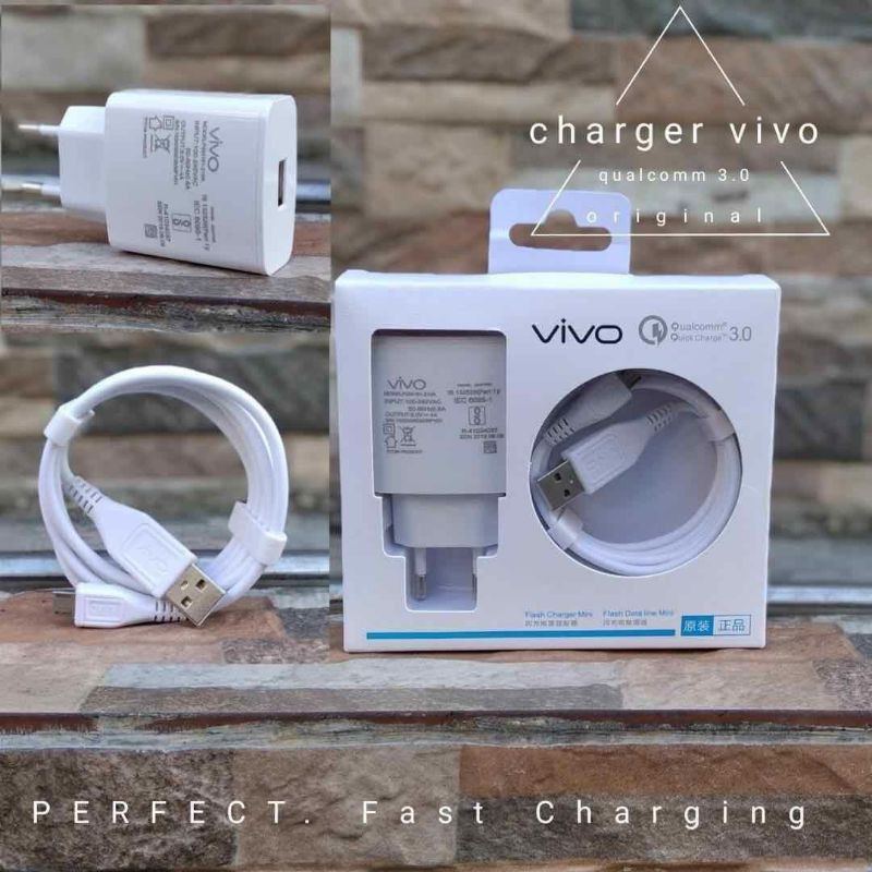 CHARGER VIVO V11 PRO 3.0A ORIGINAL GT - MICRO USB