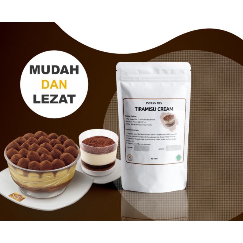 

Bahan Kue Tiramisu Cream Mix Murah