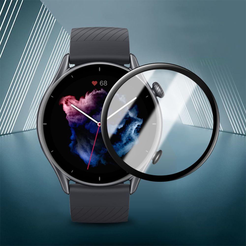 POPULAR Populer 2Pcs Film Aksesoris 3D Tepi Melengkung Pelindung HD Untuk Amazfit GTR3/GTR3 Pro