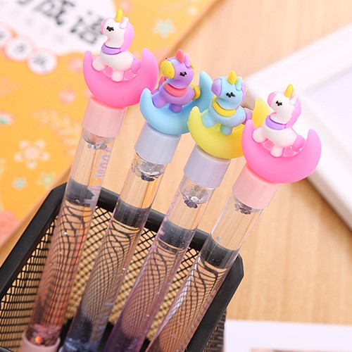 

Relic PP37 pulpen gel air motif karakter unicorn kecil lucu imut / bolpen gel karakter