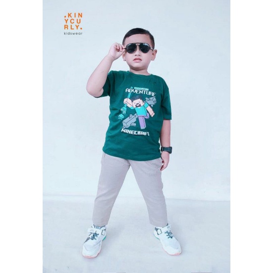 Kaos Anak Boy Series XI Kinycurly Original Pakaian Anak Laki-laki Super Premium