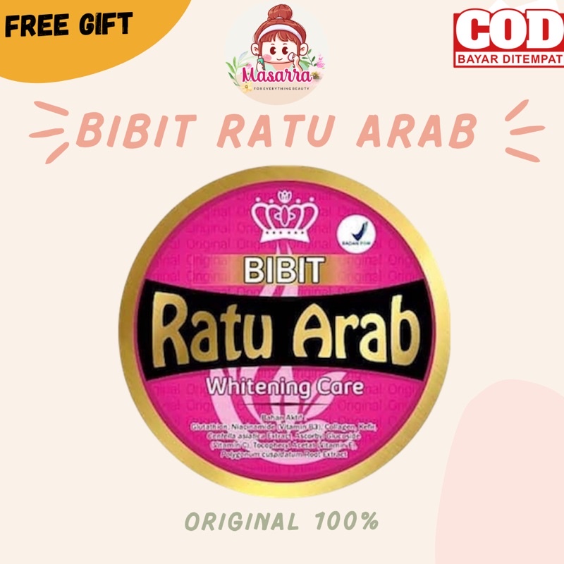 BIBIT RATU ARAB PEMUTIH BADAN BPOM