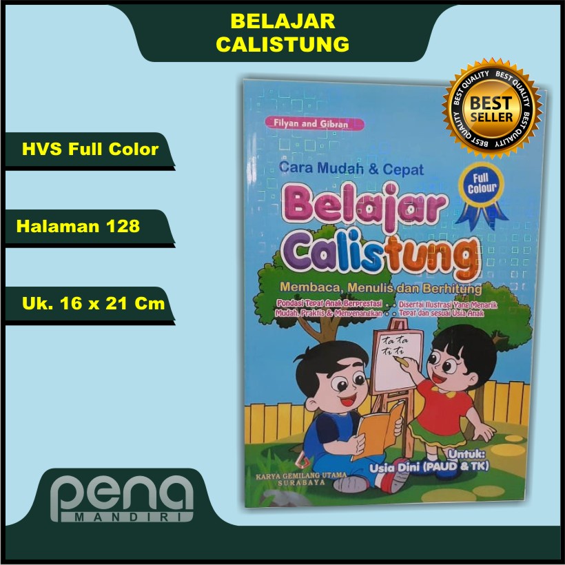 BUKU Anak Calistung - Super Pintar Calistung