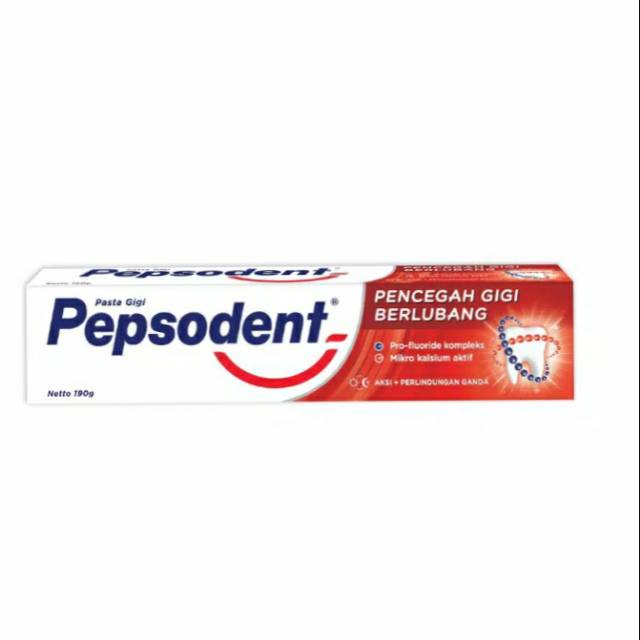 Pepsodent white 190gr TANPA KEMASAN DUS
