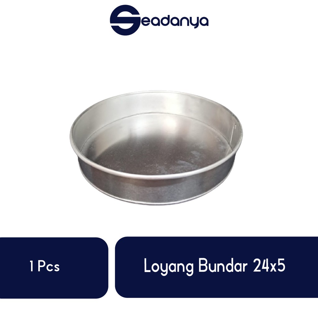 

Loyang Bundar 24x5-Loyang Bundar/Loyang Bentuk Bundar/Loyang Bulat/Loyang Ukuran 24x5/Loyang Bundar Terlaris/Loyang Bundar Termurah