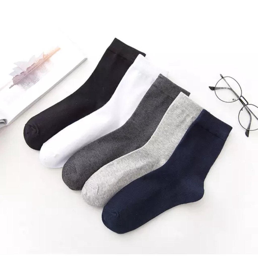 KAOS KAKI PRIA DEWASA / KAOS KAKI POLOS / KAOS KAKI KANTORAN