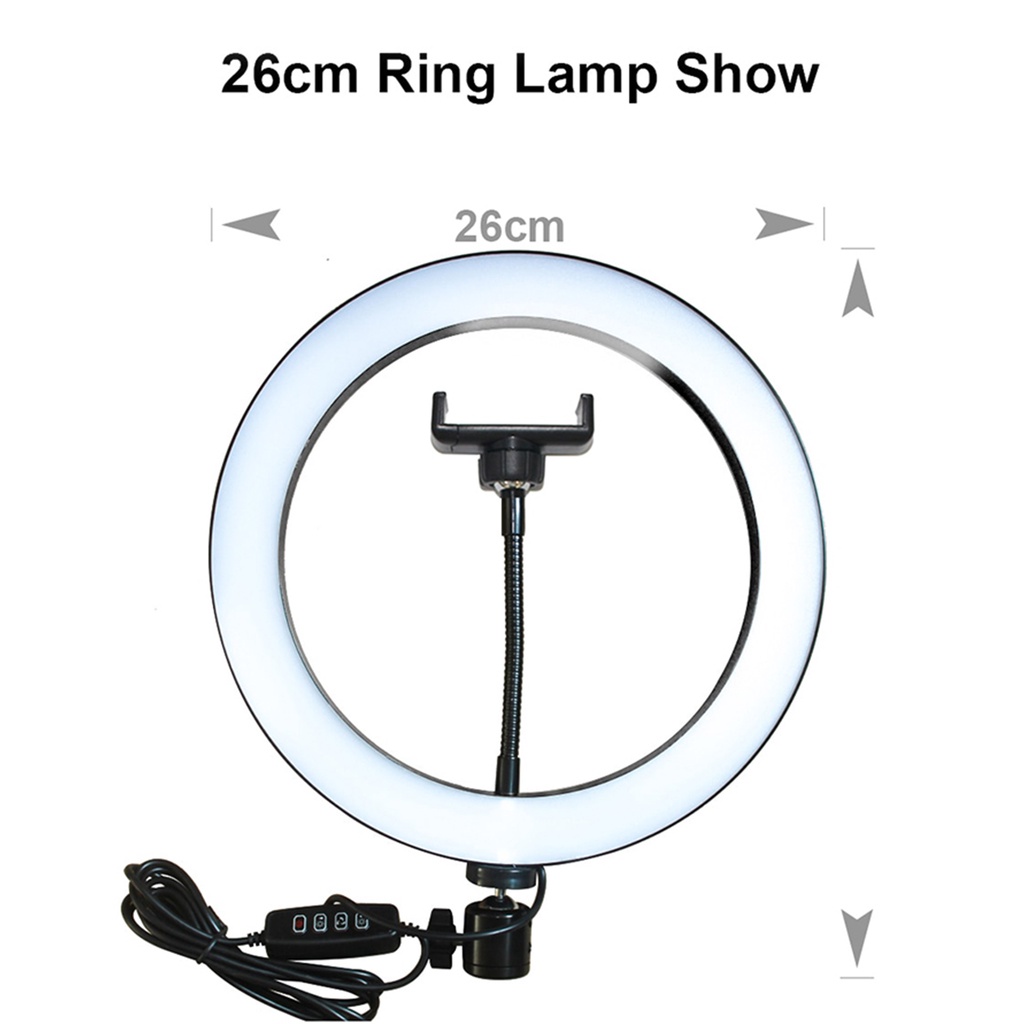 Ring Light 33 cm - 26 cm - 20 cm Selfie LED RGB Light - Tripod 2,1 M