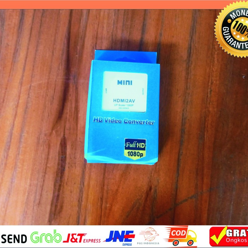 MINI BOX HDMI2AV / HDMI TO AV RCA CONVERTER ADAPTOR / MINI HDMI2AV/