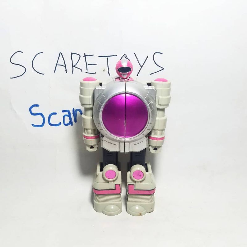 Part Power Rangers zeo pink super megazord - Sentai ohranger oh blocker