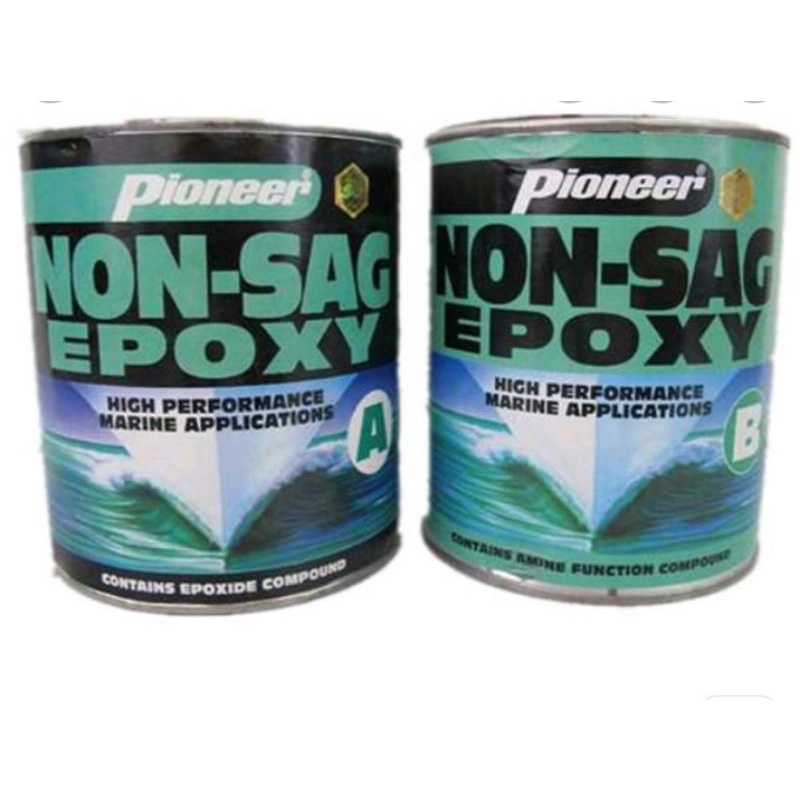 

LEM EPOXY NON SAG 1 SET 2 KALENG A&B NETTO 795GR BRUTO 915gram