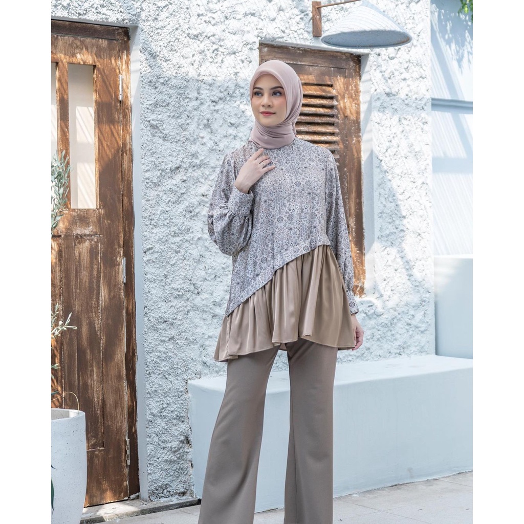 RHEA SHIRT XL XXL SAND HEAVEN LIGHTS HL READYSTOCK FREEBOOK
