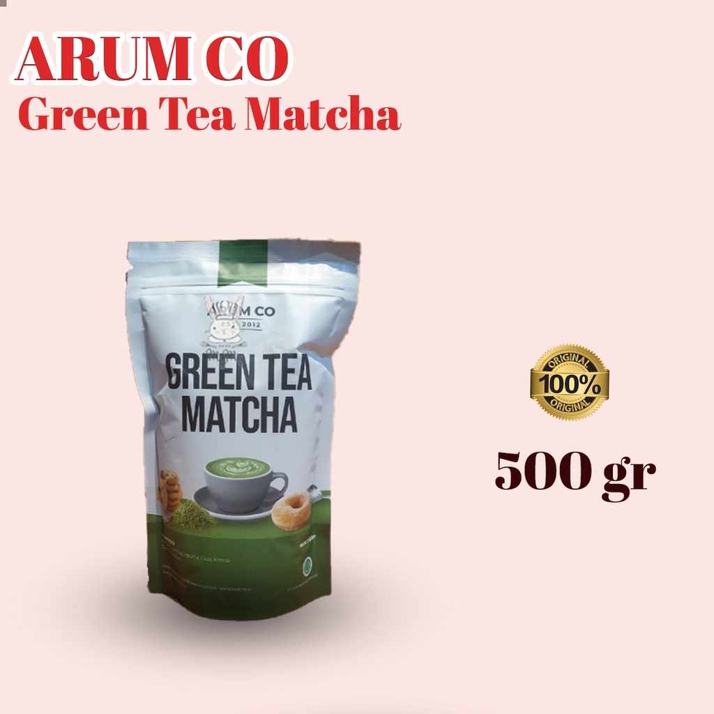 

ARUM CO Bubuk Minuman Instant - Green Tea Matcha 500gr