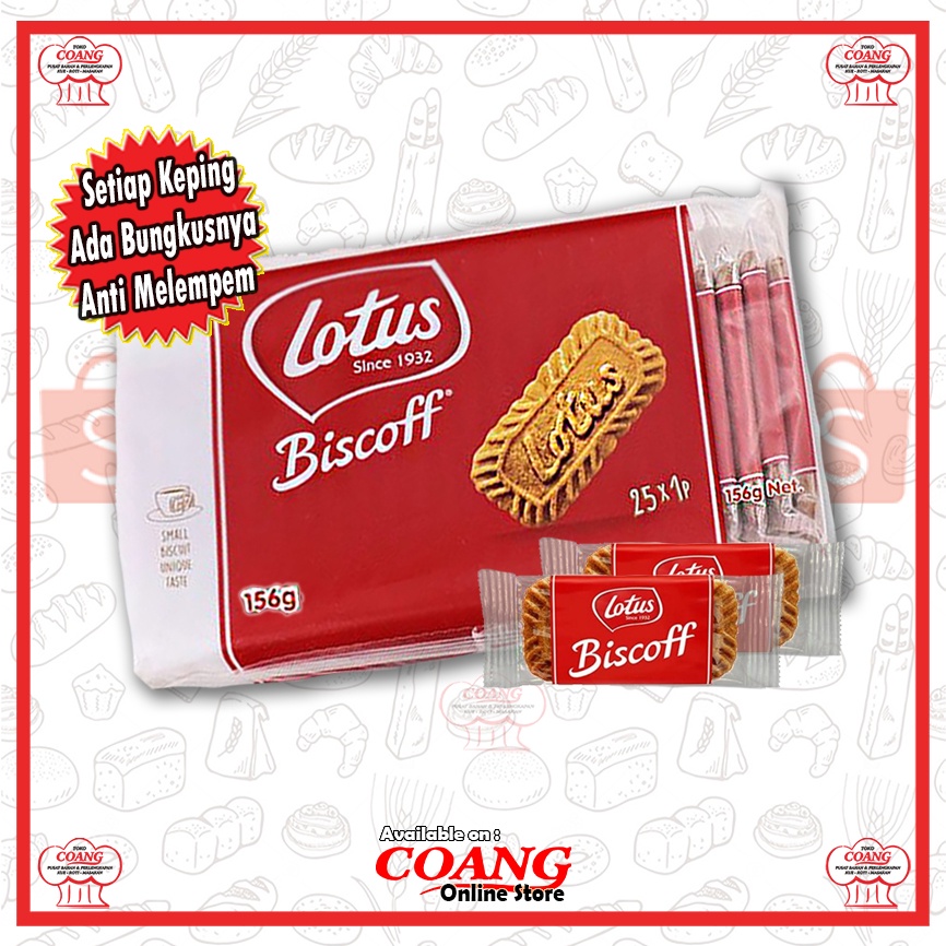 

LOTUS BISCOFF BISKUIT 156 GRAM
