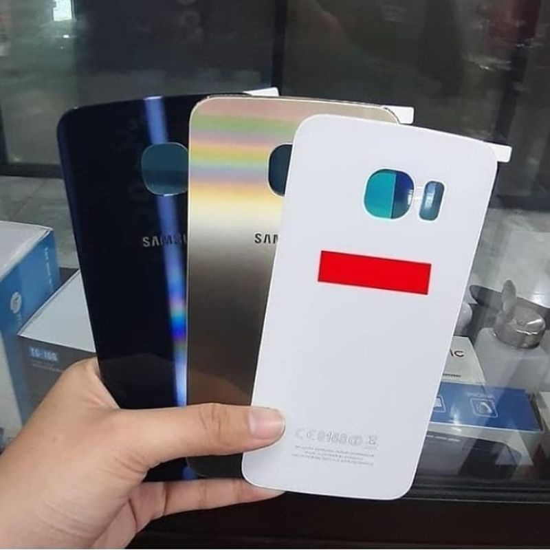 Backdoor Tutup Baterai Samsung Galaxy S6 Tutup Casing belakang Samsung S6 Flat