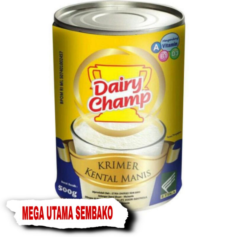 

dairy champ krimer kental manis 480 gr / 370 gr