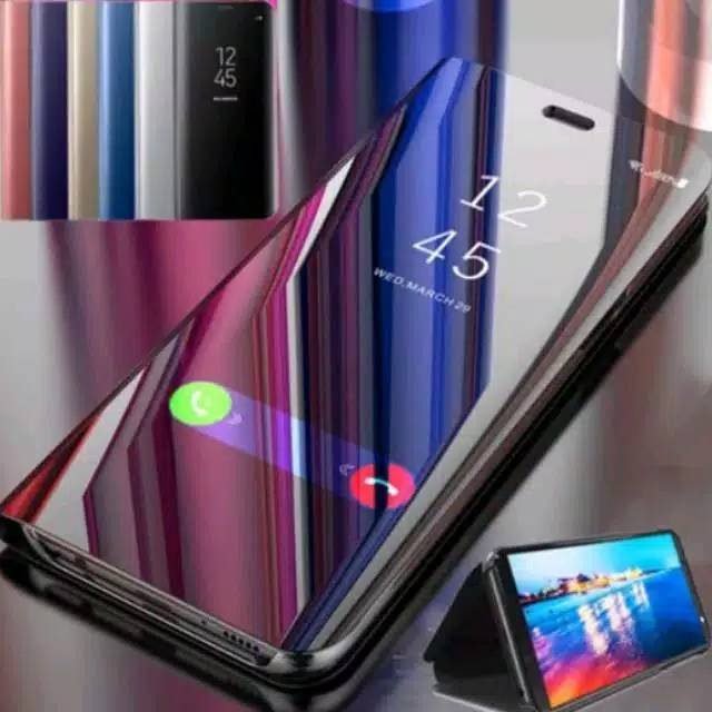 Flip Case Samsung Galaxy J7 pro J7Pro J730 J7 2017 Clear View Standing Cover Ori