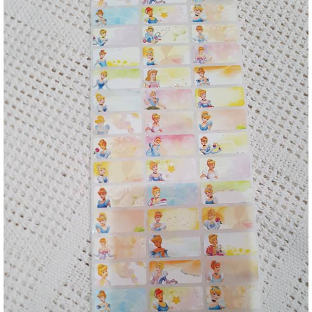 

STICKER NAMA WATERPROOF/ STIKER LABEL NAMA ukuran M