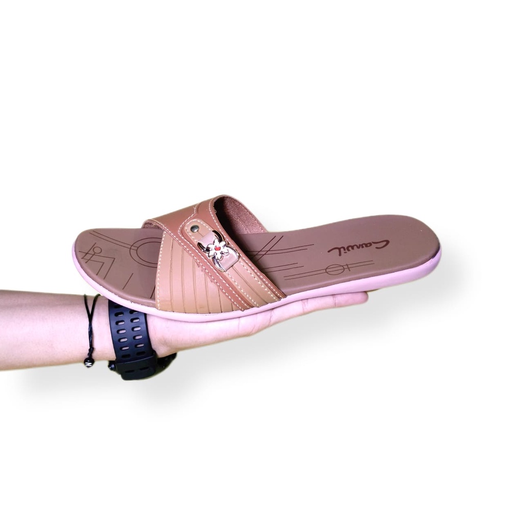 Sandal Wanita Trendy Slop  slip-on Simple Sandal Slop Wanita Sandal Cewek Sandal Turki Terbaru Kekinian Sandal Flat Murah Sendal cewek Perempuan Ukuran 36 37 38 39 40