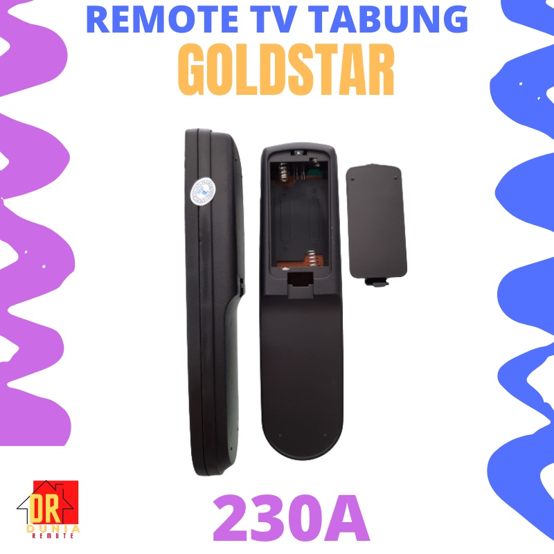 Remot / Remote TV Tabung Goldstar 230A / ecer dan grosir