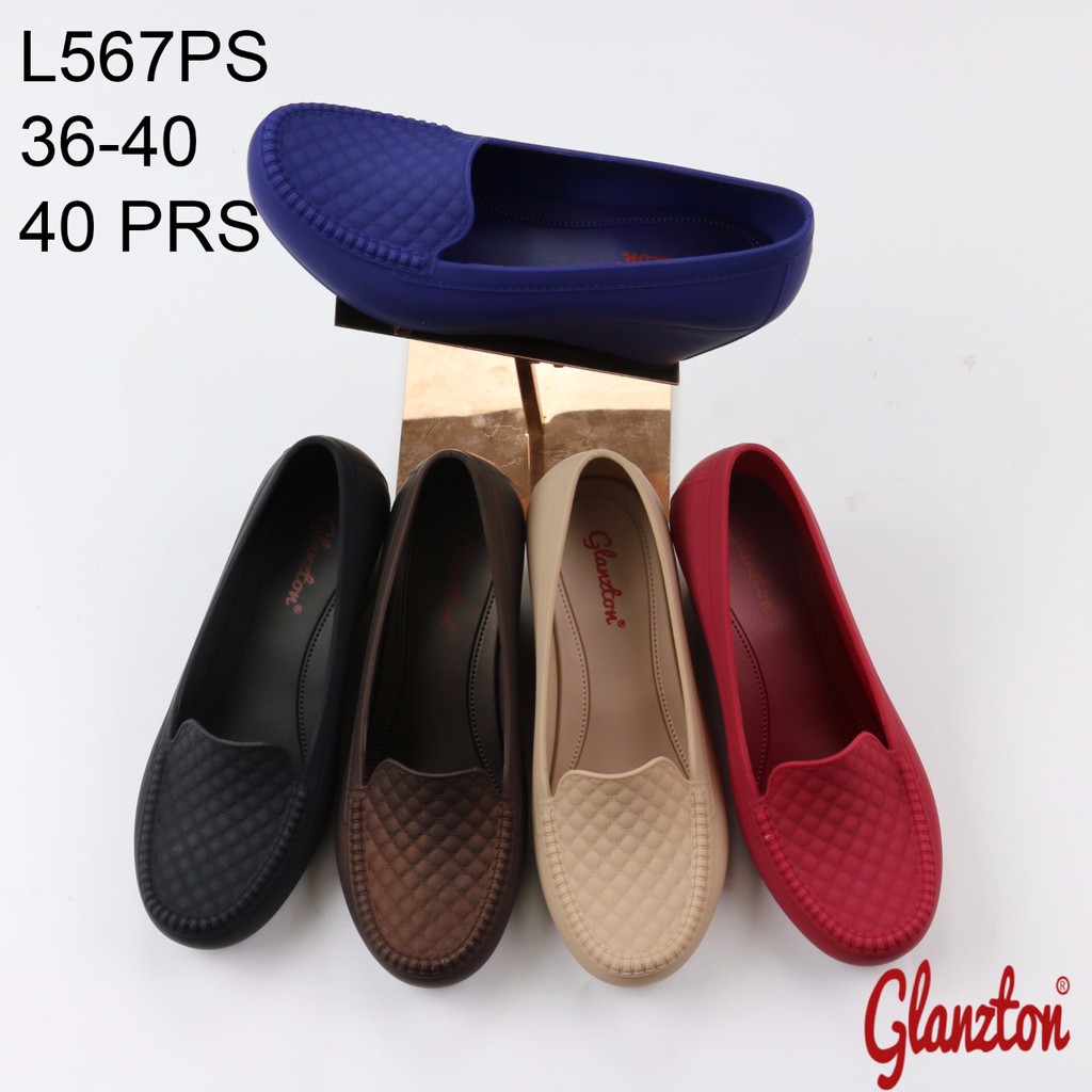 Sepatu Wedges Square Dove L567PS