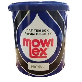 CAT TEMBOK MOWILEX E100 PUTIH 4KG 2,5 LITER / CAT INTERIOR E 100