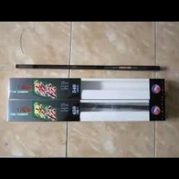 Pole / Tegek Golden Fish "High Carbon" (Bahan Carbon / Graphite) 540Cm Very Chip