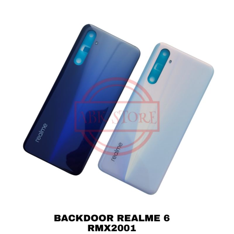 TUTUP BELAKANG BACKDOOR BACKCOVER BACK CASING REALME 6