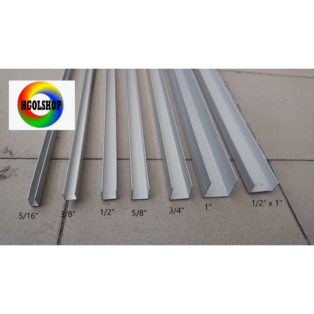 PROFILE ALUMINIUM U
