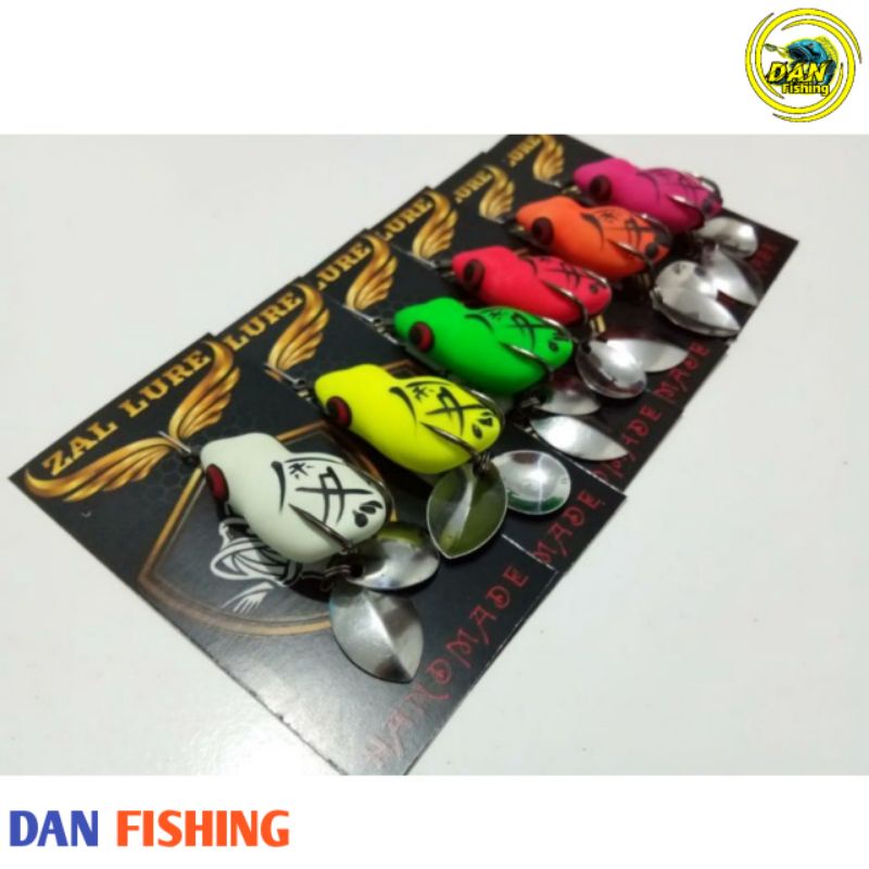 SOFT FROG BEBEK DOUBLE BLADE 3,5 CM || UMPAN CASTING IKAN GABUS DAN TOMAN