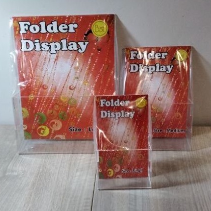 

Folder display acrilik