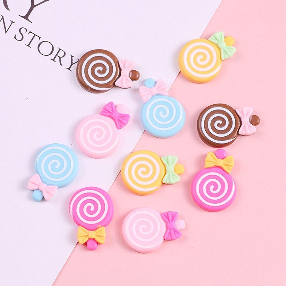 [Elegan] Resin Dekorasi Scrapbooking 10Pcs Hiasan Cabochon Telepon DIY