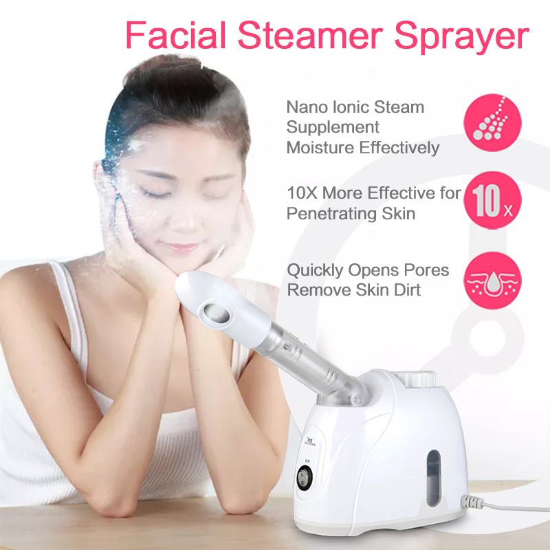Alat Facial Steamer Facial Sauna Steam Humidifier Whitening Moisturizing Cleansing Sauna Spa