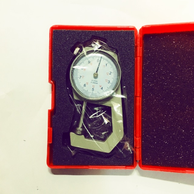 

Dial Thickness Gauge Mini Alat - Ukur Ketebalan Plastik - Kertas Mini