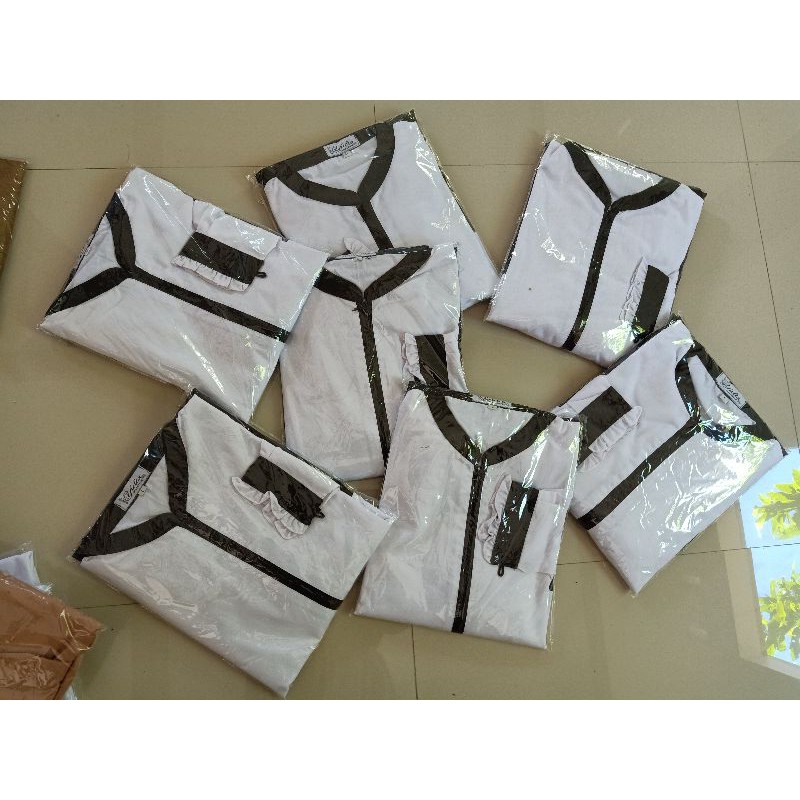 Seragam Hitam Putih PNS (Gamis Dinas Kerja)