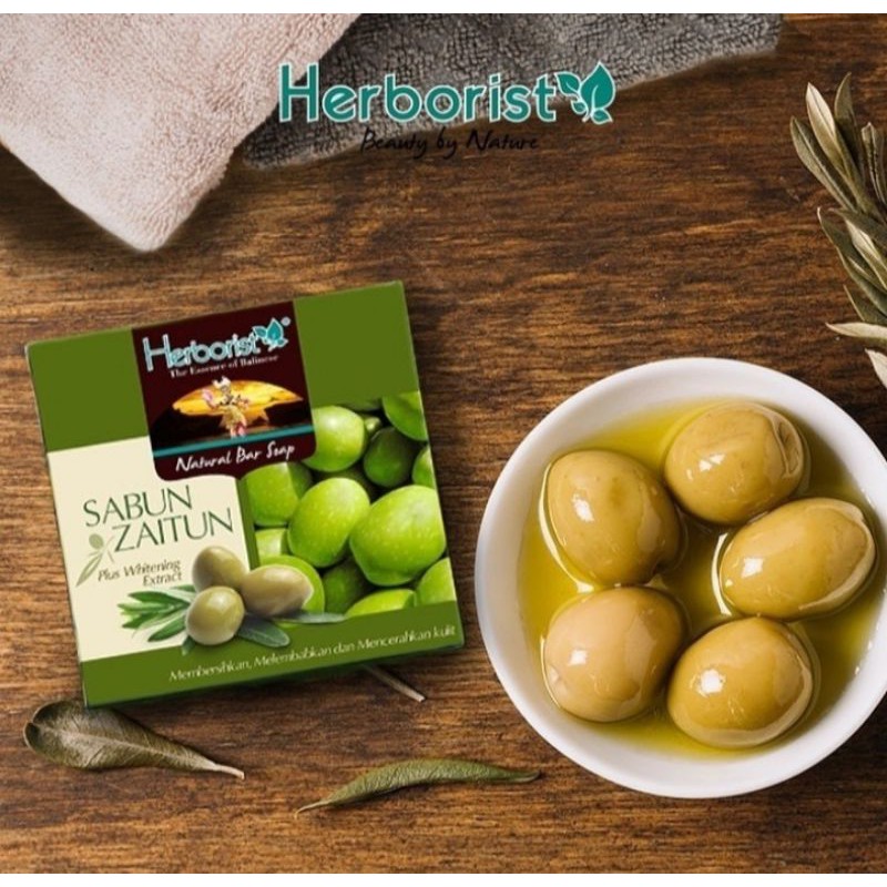 

Herborist bar soap zaitun 80gr