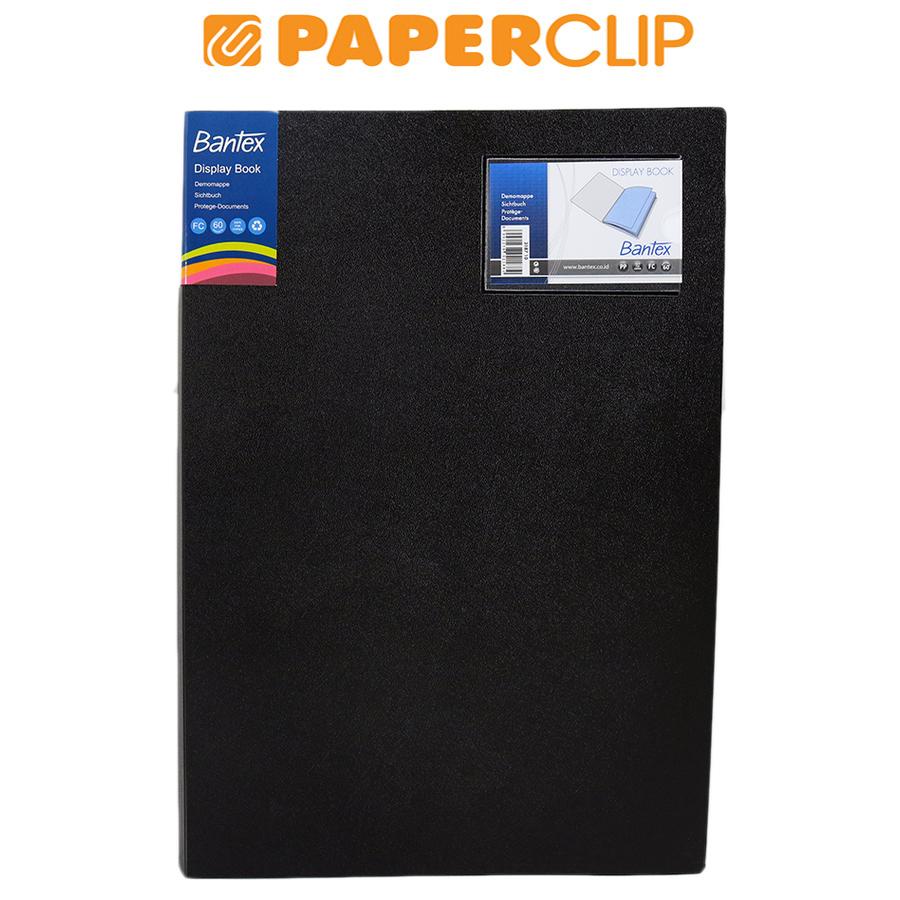 

DISPLAY BOOKS / CLEAR HOLDER BANTEX 3187 F4/60 10 BLACK