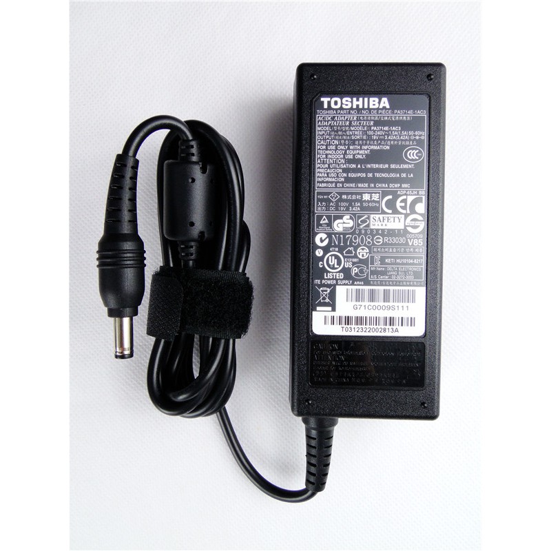 Adaptor Laptop toshiba ORIGINAL A100 A105 A200 A210 A300 L300 L305 19V 3,95A BONUS KABEL POWER