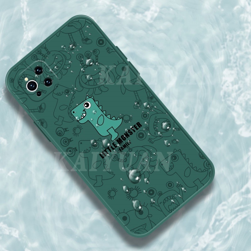 Soft Case Motif Monster Kecil Untuk Huawei Nova 7i 5T 3i Y9S Y9 Prime Y7Pro Y6P 2020 Y7A