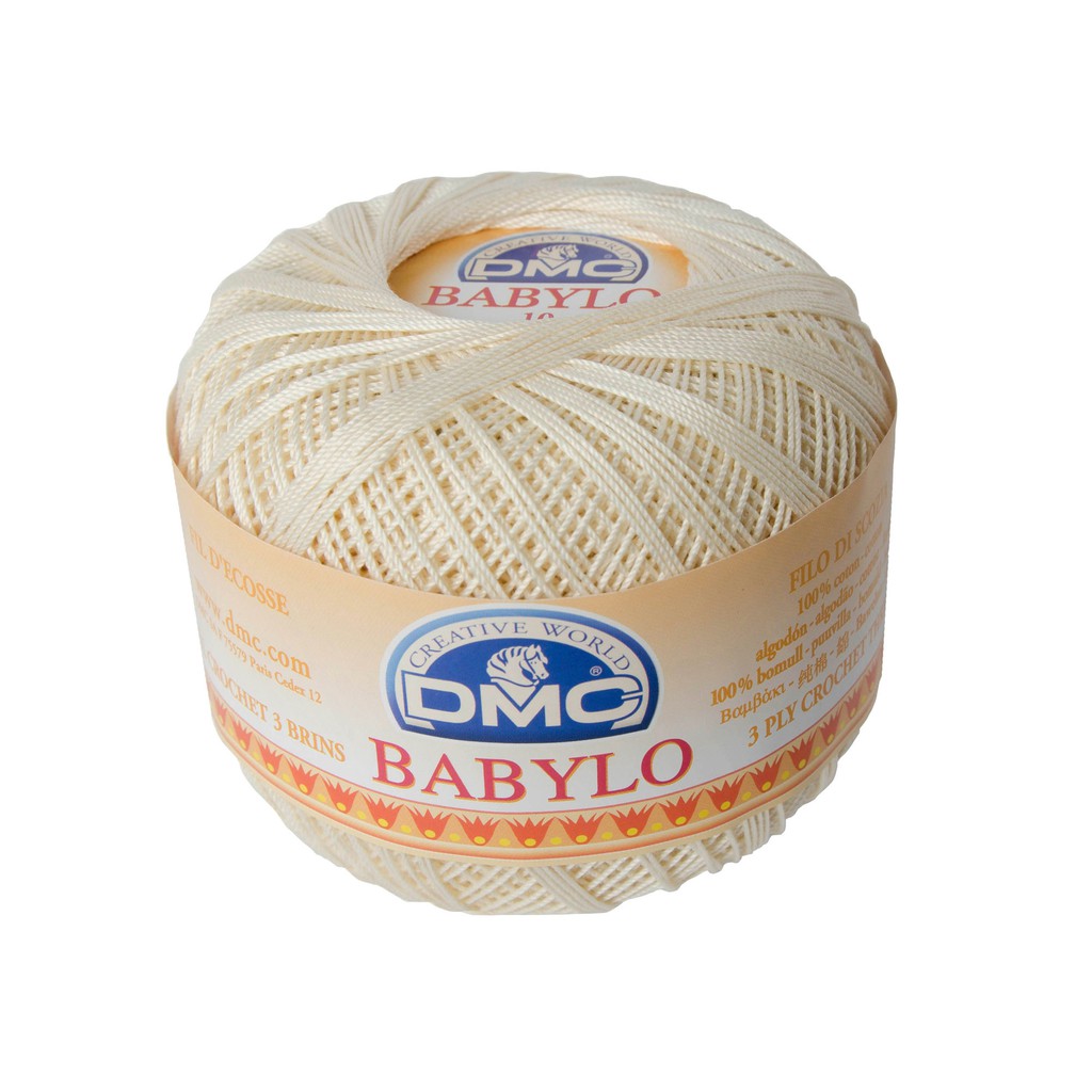 Benang Crochet DMC Babylo 100 Gram - ECRU
