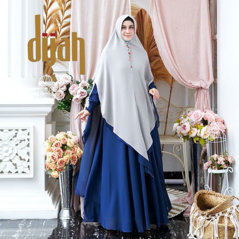 DIJAH SYARI KHIMAR BESAR POLOS