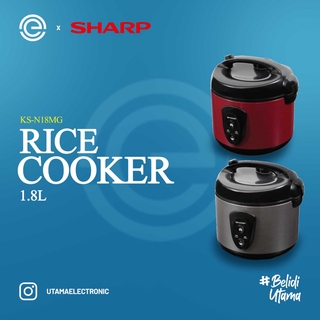 SHARP Rice Cooker 1.8 Liter KS-N18MG