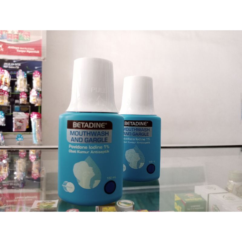 BETADINE KUMUR 100ML | OBAT KUMUR - ED 04/2025