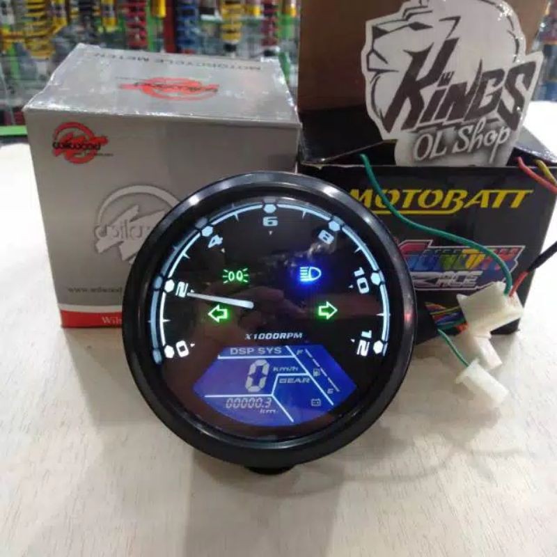 Jual Spido Speedo Spidometer Digital Led Babon Plus Sensor Speedometer Custom Babon Speedometr