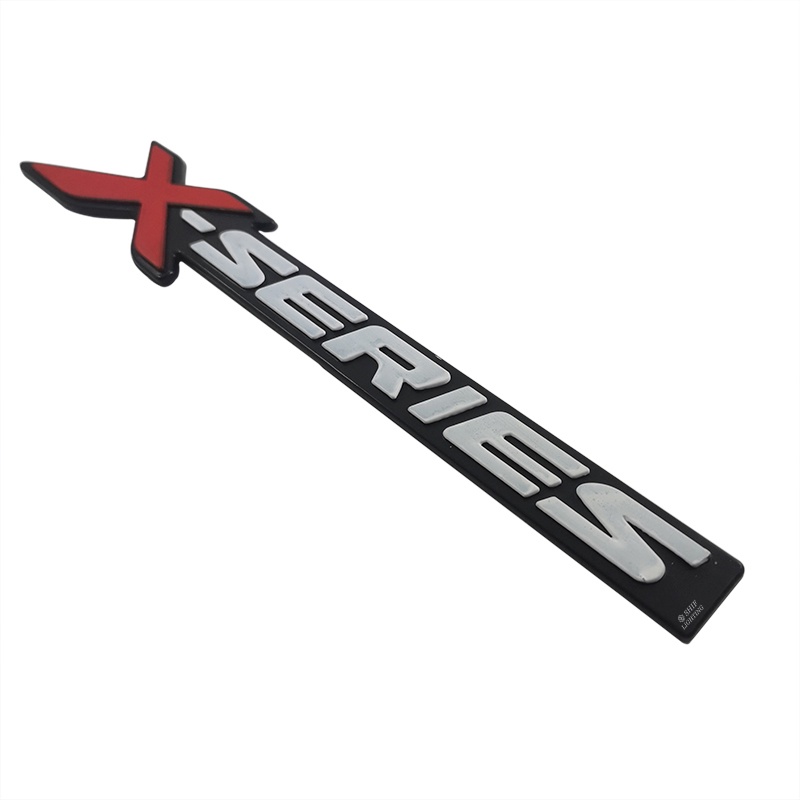 1pc Stiker Emblem Logo X-SERIES Bahan ABS Untuk Dekorasi Mobil ISUZU DMAX X-SERIES