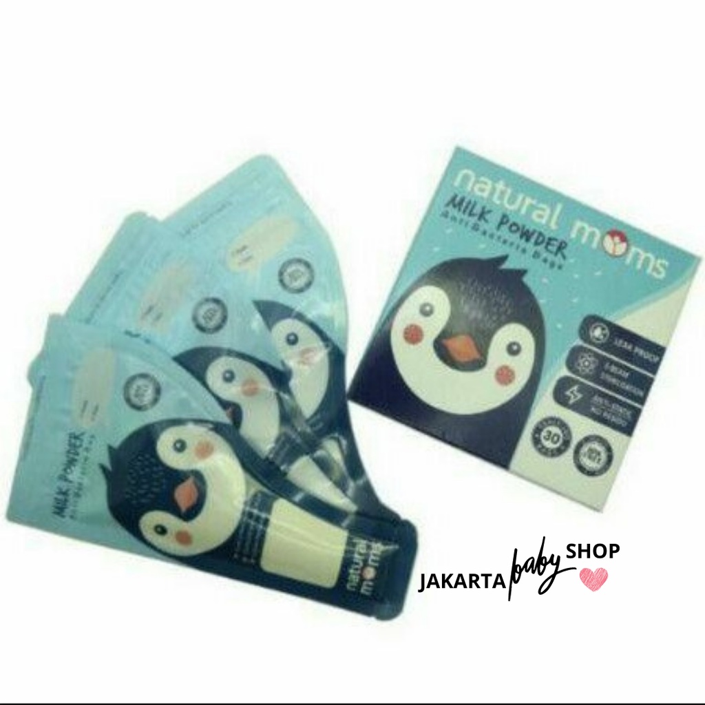 BREASTMILK BAGS KANTONG ASI NATURAL MOMS / BOBA/ RASA/ LOVE STRORY GABAG 120 ML  /100 ML ISI 30 PCS