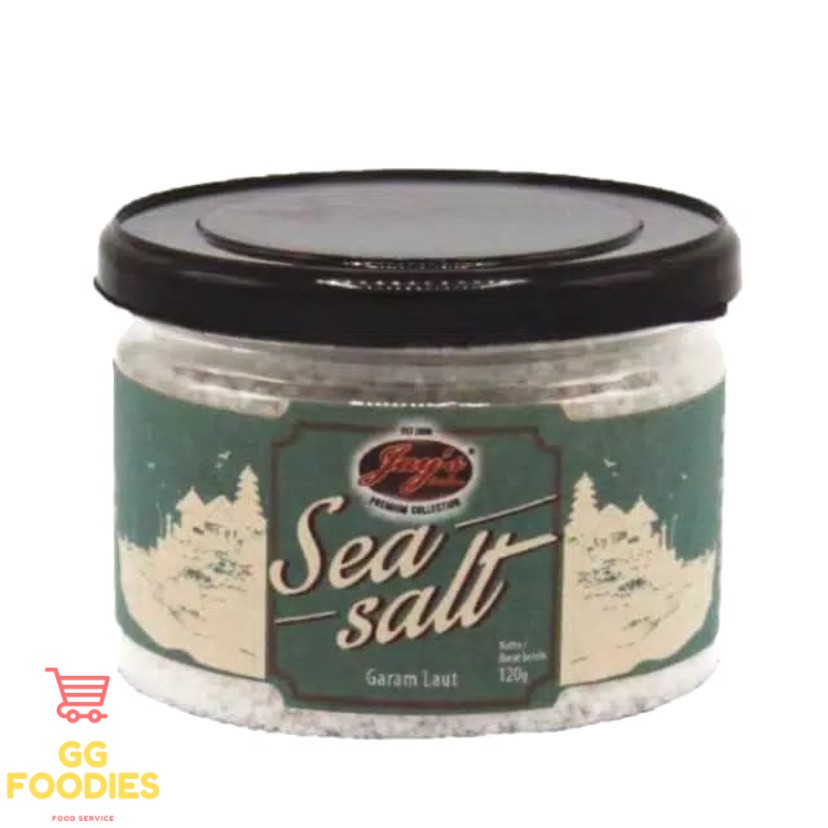 

Jay's Sea Salt 120 GR / Garam Laut Alami Tinggi Mineral dan Nutrisi