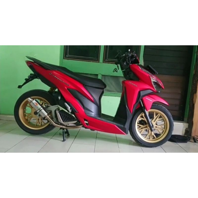 KNALPOT CLD RACING NEW VARIO 150/NEW VARIO 125 C2 BULAT & OVAL